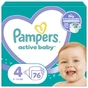 Підгузки Pampers Active Baby Maxi Розмір 4 (9-14 кг) 76 шт (8001090949615) - зменшене зображення 1