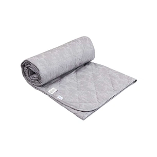 Ковдра Руно Вовняна Сірий вензель полегшена 200х220 см (322.02ШКУ_Сірий вензель) зображення 1