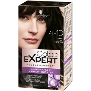 Фарба для волосся Color Expert 4-13 Холодний Темно-Каштановий 142.5 мл (5012583206088) зображення 1