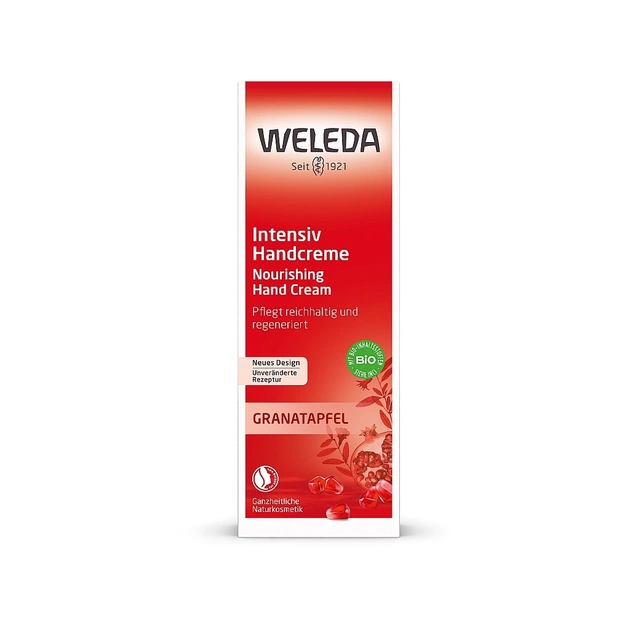 Крем для рук Weleda Pomegranate Інтенсивний догляд 50 мл (4001638088459) - picture 3