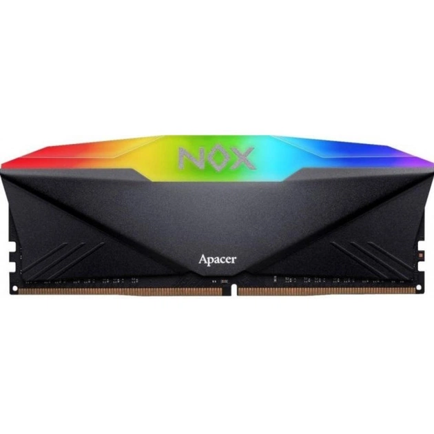 Модуль пам'яті для комп'ютера DDR4 16GB 2400 MHz NOX RGB Apacer (AH4U16G24C04YNBAA-1) - зображення 1