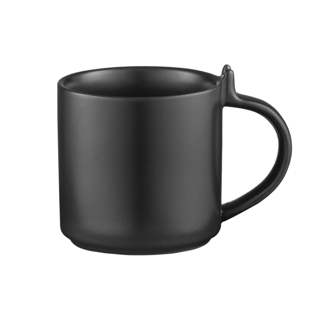 Комплект посуду Ardesto чашка з блюдцем, 250мл, порцеляна, чорний (AR3073BS) - picture 3