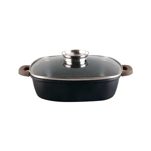 Сковорода Ringel Meyer з двома ручками 28 см (4.2л) з кришкою (RG-2129-28s) зображення 1