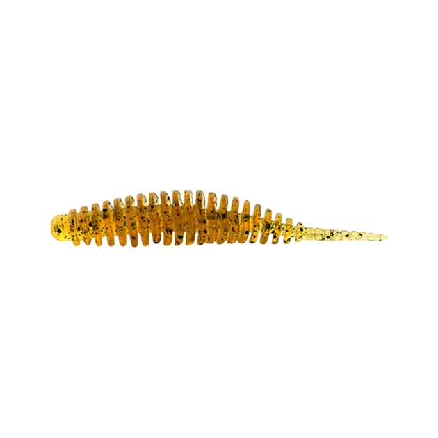 Силикон рыболовный FishUP Tanta 2" 036 - Caramel/Green&Black (9шт/уп) (1864.06.42) - изображение 1