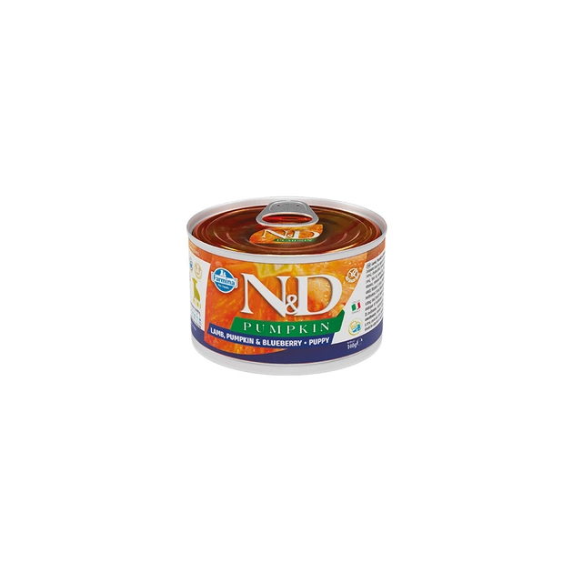 Консерви для собак Farmina N&D Grain Pumpkin Lamb Puppy Mini 140 г (8606014102307) - зображення 1