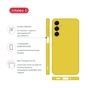 Чохол до мобільного телефона Intaleo Silicone Samsung Galaxy A16 Yellow (1283126600005) - зменшене зображення 4