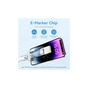 Дата кабель USB-C to Lightning 1.0m PD27W PVC blue Vention (LAKSF) - зменшене зображення 6