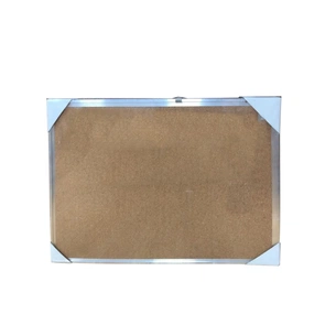 Офісна дошка H-Tone коркова 90х120 см, алюмінієва рамка (BOARD-HT-JJ41122-4) зображення 1