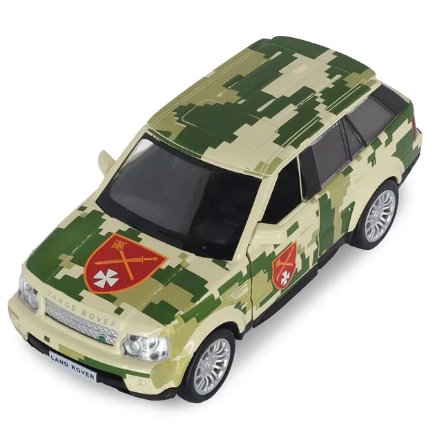 Масштабная модель автомобиля TechnoDrive серии Шевроны Героев - Land Rover Range Rover Sport - ОК Запад (250399UM) - изображение 1