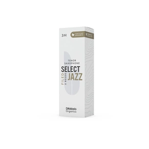 Тростина для саксофона D'Addario Organic Select Jazz - Tenor Sax Filed 3M - 5 Pack (ORSF05TSX3M) изображение 1