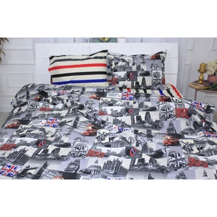 Постільна білизна MirSon Бязь Ranforce Elite 17-0538 London Street 220х240 (2200004704920) зображення 1