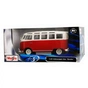 Машина Maisto Volkswagen Van "Samba" червоно-кремовий (1:25) (31956 red cream) - зменшене зображення 7