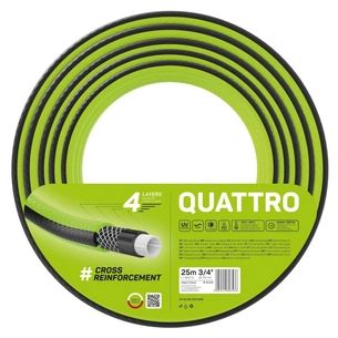 Шланг для поливу Cellfast QUATTRO, 3/4', 25м, 4 шари, до 20 Бар, -10…+50°C (10-075) изображение 1