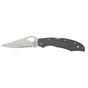 Ніж Spyderco Byrd Cara Cara 2 Serrator Grey (BY03PSGY2) - зменшене зображення 1