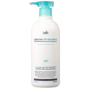 Шампунь La'dor Keratin LPP Shampoo Кератиновий безсульфатний 530 мл (8809500811053) зображення 1