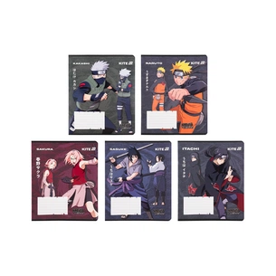 Зошит Kite Naruto, 12 аркушів, клітинка (NR25-232) изображение 1