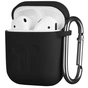 Чохол для навушників 2E для Apple AirPods Pure Color Silicone Imprint 1.5 мм Black (2E-AIR-PODS-IBSI-1.5-BK) - уменьшенное изображение 2