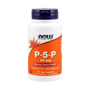 Вітамін Now Foods P-5-P (піридоксальфосфат) 50мг, 90 гелевих капсул (NOW-00461) зображення 1