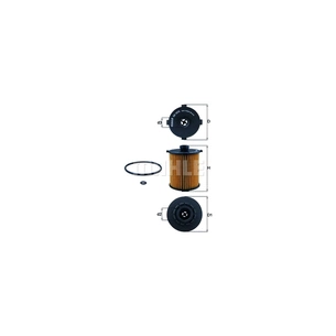 Фільтр масляний Mahle OX1075DECO зображення 1
