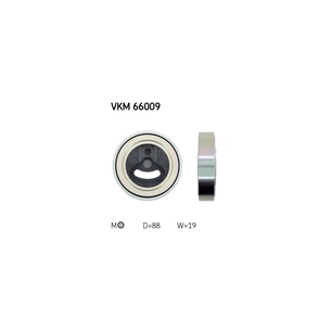 Ролик натягувача ременя SKF VKM 66009 зображення 1