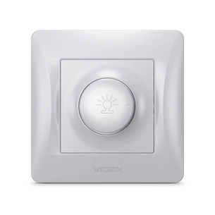 Світлорегулятор Videx BINERA 600Вт сереб (VF-BNDM600-SS) изображение 1