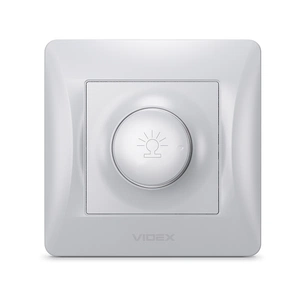 Світлорегулятор Videx BINERA 600Вт сереб (VF-BNDM600-SS) изображение 1