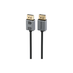 Кабель мультимедійний DisplayPort to DisplayPort v.2.0 dplink-16k.black Promate (dplink-16k.black) изображение 1
