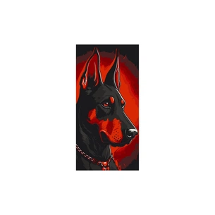Картина по номерам ArtCraft Доберман 40х80 см (11522-AC) зображення 1