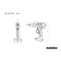 Клейовий пістолет Metabo HK 18 LTX 20, 18В, стрижні 11мм, подача 20г/хв (без АКБ та ЗП) (600797850) - зменшене зображення 10