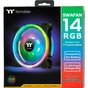 Кулер до корпусу ThermalTake SWAFAN 14 RGB Radiator Fan TT Premium Edition 3 Pack/Fan/14025 (CL-F138-PL14SW-A) - зменшене зображення 12