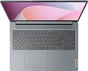 Ноутбук Lenovo IdeaPad Slim 3 15AMN8 (82XQ00VQRA) Arctic Grey - зменшене зображення 2