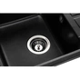 Мийка кухонна GRANADO ALANIS black shine (gr2701) - зменшене зображення 3