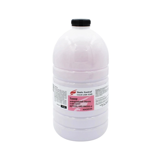 Тонер HP/Canon MPTCOL OS3 1 кг magenta (фасовка) Static Control (MPTCOL-1KG-MAOS3-P) - изображение 1