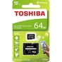 Карта пам'яті Toshiba 64GB microSDHC class 10 UHS-I M203 U1 (THN-M203K0640EA) - уменьшенное изображение 3