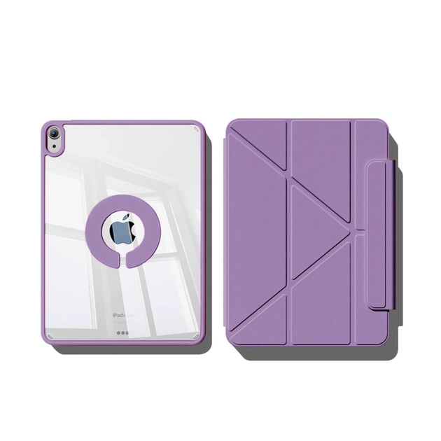 Чохол до планшета BeCover Ultra Slim Origami Flex Apple iPad Mini 6 2021 Purple (712968) - зображення 1