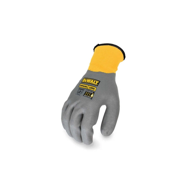 Защитные перчатки DeWALT универсальные, разм. L/9 (DPG35L) - изображение 5
