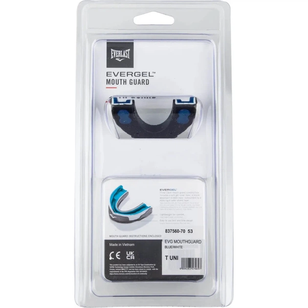 Капа Everlast Mouth Guard 837560-70-53 Синій/Білий Уні T (009283574697) - picture 4