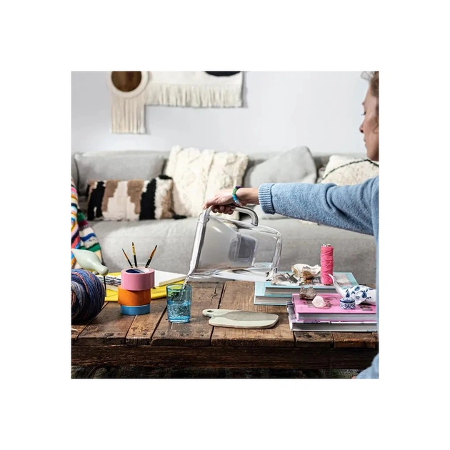 Фільтр-глечик Brita Style Essential MXPro 2.4л з картриджем пісочний (1058041) - picture 8