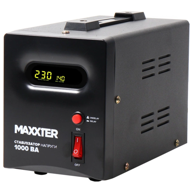 Стабілізатор Maxxter MX-AVR-S1000-01 - picture 1