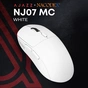 Миша бездротова Ajazz x Nacodex NJ07 MC White (NJ07-MC-W) - зменшене зображення 3