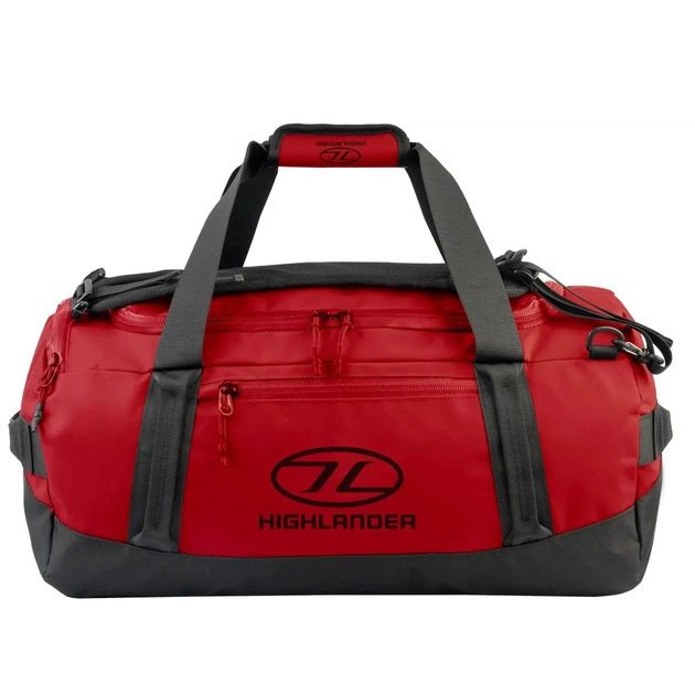 Сумка дорожная Highlander водозахисна Hauler Duffel 30L Red (DB131-RD) (931645) - изображение 1
