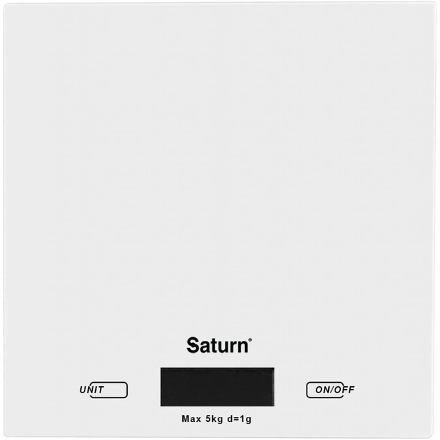 Весы кухонные Saturn ST-KS7810 white - изображение 1
