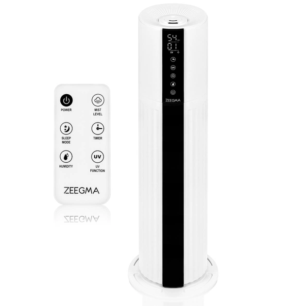 Зволожувач повітря Zeegma ZE- VERS UV GRAND WHITE - зображення 1