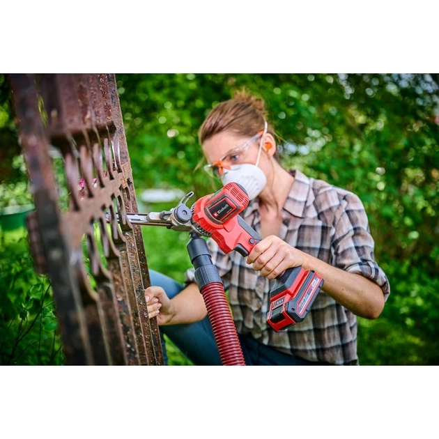 Шліфувальна машина Einhell стрічкова TE-BF 18 Li - Solo PX, 18В, 2 насадки 9/13мм, сумка (без АКБ та ЗП) (4461000) - picture 9