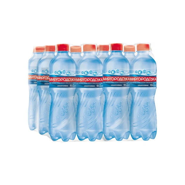 Мінеральна вода Миргородська 0.5 л (4820000430067) - зображення 1