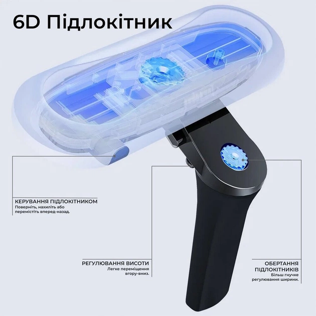 Кресло для геймеров Anda Seat Kaiser 4 V2 Size XL PVC Dark Gray Fabric (AD12YDDC-XLL-20-GB-CF-03) - изображение 3