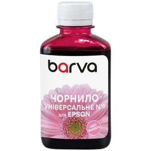 Чорнило Barva Epson universal 1, water-soluble, 180г, light magenta (EU1-750) зображення 1