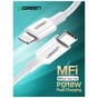 Дата кабель USB-C to Lightning 1.0m US171 MFI White Ugreen (US171/10493) - зменшене зображення 4