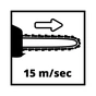 Ланцюгова пила Einhell Power-X-Change GE-LC 36/35 Li-Solo, 36 В (без АКБ и ЗУ.) (4501780) - зменшене зображення 3