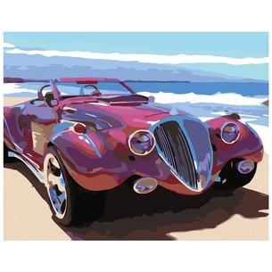 Картина по номерам Strateg Ретро Бентлі 40х50 см (SY6070) зображення 1